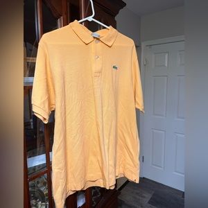 Mens closet clean out!!! Orange Lacoste Polo shirt